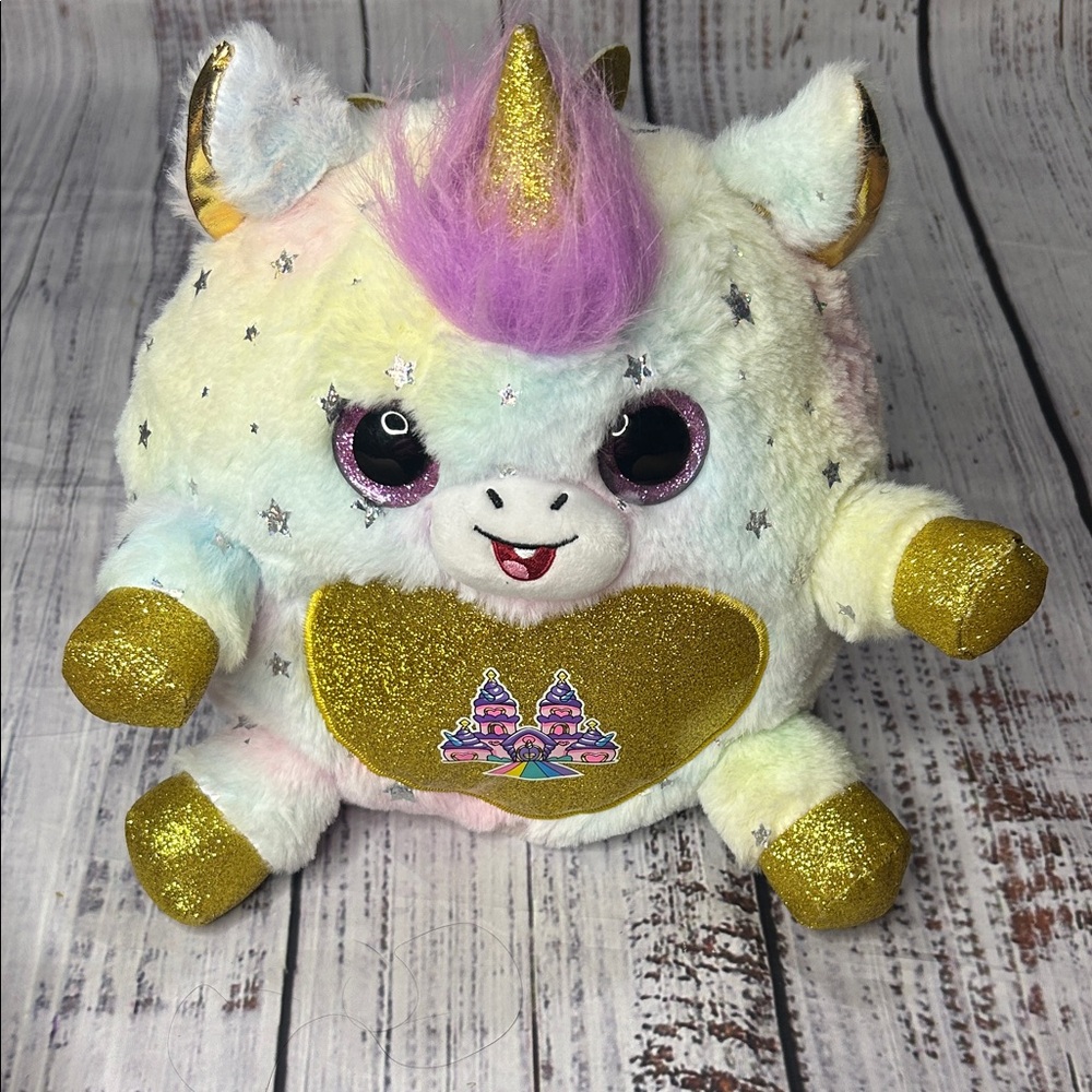 Zuru Rainbocorns Fairycorn Princess Ruby Collectible Plush Stuffed Animal 10”